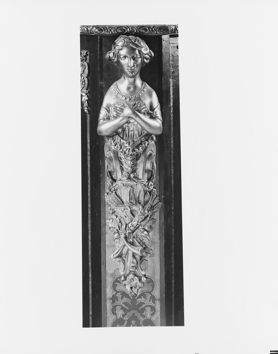 Cabinet, Alexander Roux (1813–1886), Mahogany, brass, gilt bronze mounts, American