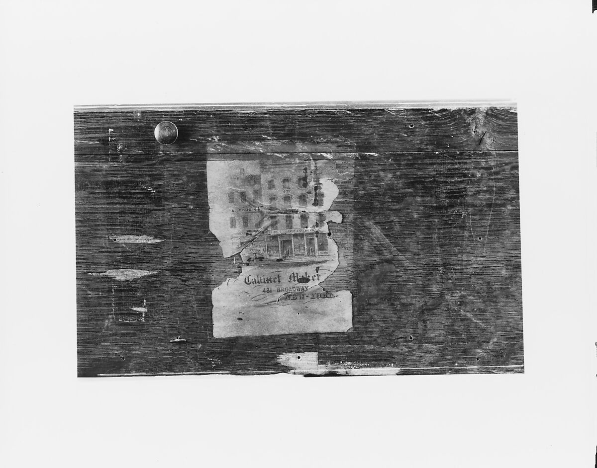 Cabinet, Alexander Roux (1813–1886), Mahogany, brass, gilt bronze mounts, American