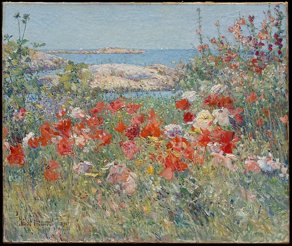 Celia Thaxter's Garden, Isles of Shoals, Maine