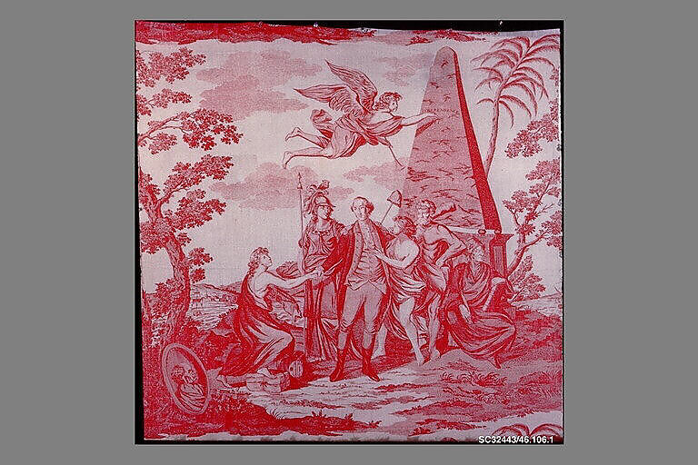 Printed Piece, Henry Gardiner (British), Cotton, copperplate printed, British