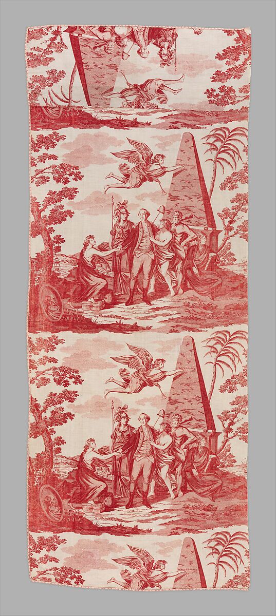 Printed Piece, Henry Gardiner  British, Cotton, copperplate printed, British