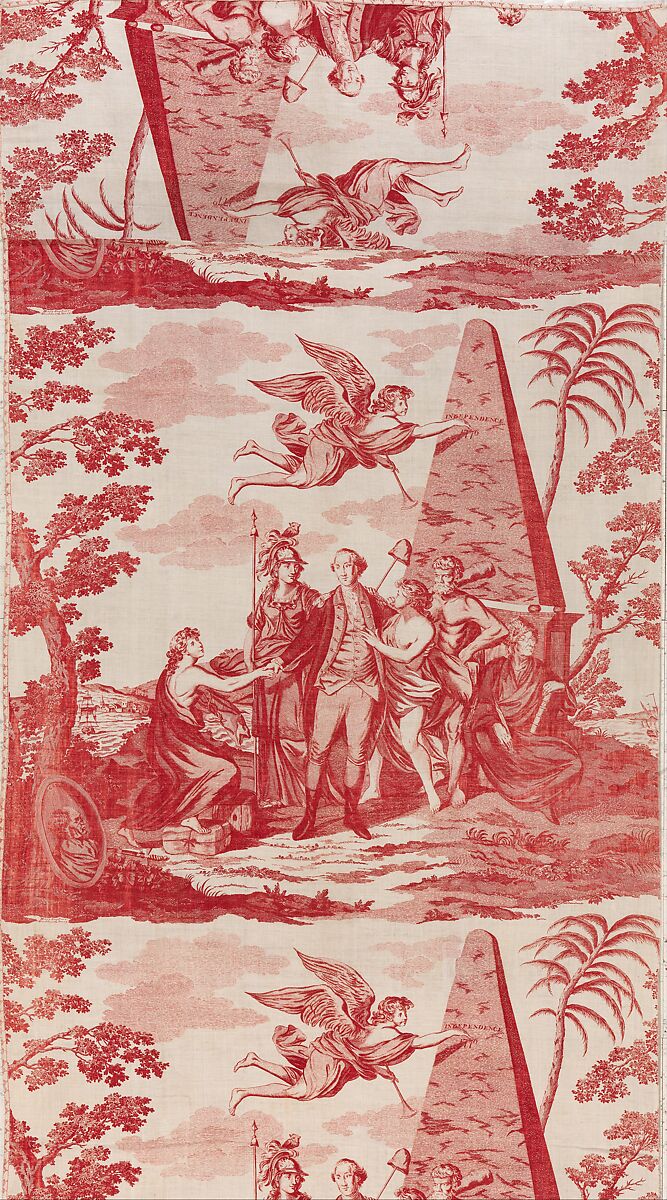 Printed Piece, Henry Gardiner (British), Cotton, copperplate printed, British