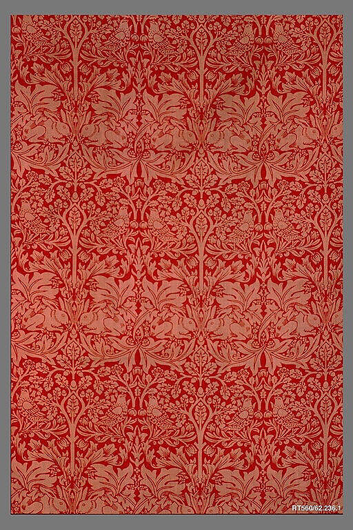 William Morris, Curtain, American or British