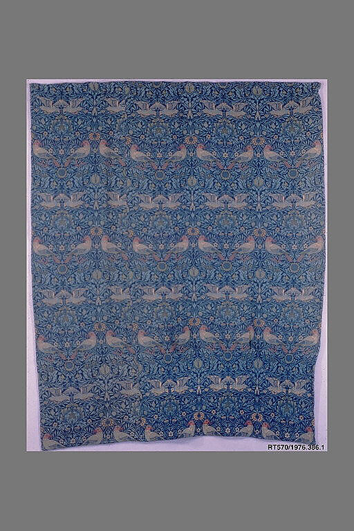 Woven piece, Designed by William Morris (British, Walthamstow, London 1834–1896 Hammersmith, London), Wool, woven, British 