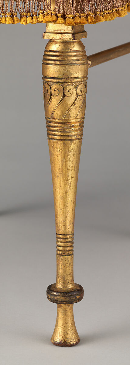 Side Chair, Herter Brothers (German, active New York, 1864–1906), Gilded maple, American