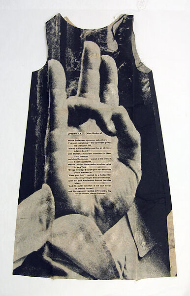 "Ginsburg", Harry Gordon (American, Philadelphia 1930–2007 Mijas, Spain), wood pulp, rayon, British