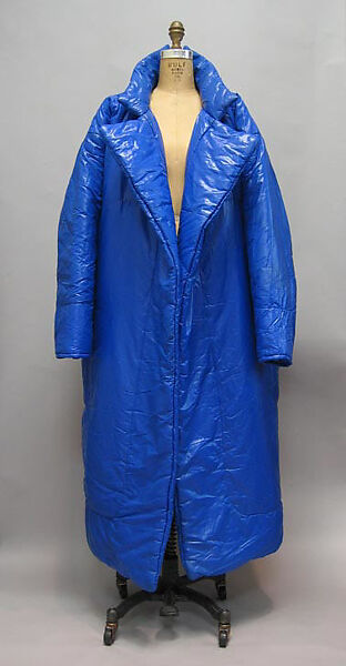 Coat, OMO Norma Kamali (American, founded 1977), nylon, American 