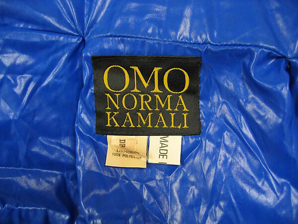 Coat, OMO Norma Kamali (American, born 1978), nylon, American