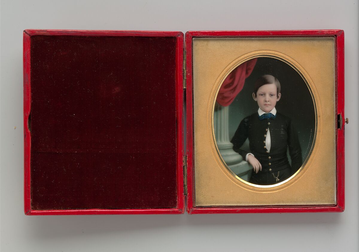 Portrait of a Young Man, John Henry Brown (1818–1891), Watercolor on ivory, American 