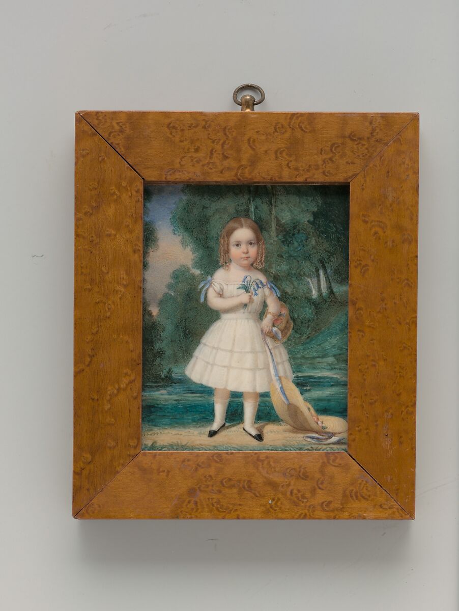 Florine Turner, John Carlin (American, Philadelphia, Pennsylvania 1813–1891 New York), Watercolor on ivory, American 