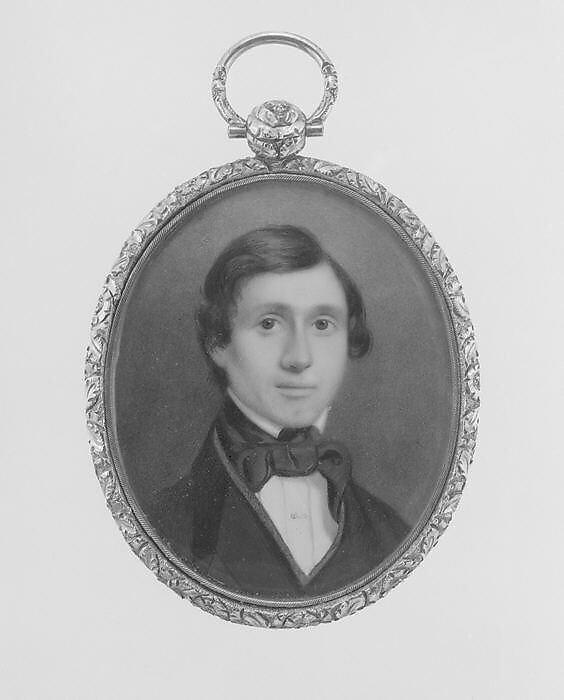 William Henry Tallmadge, Edward S. Dodge (1816–1857), Watercolor on ivory, American 