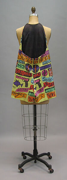 Dress, Stephen Sprouse (American, 1953–2004), cotton, American