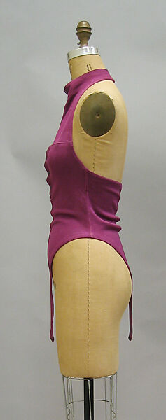 Evening dress, Azzedine Alaïa (French (born Tunisia), Tunis 1935–2017 Paris), acetate, French