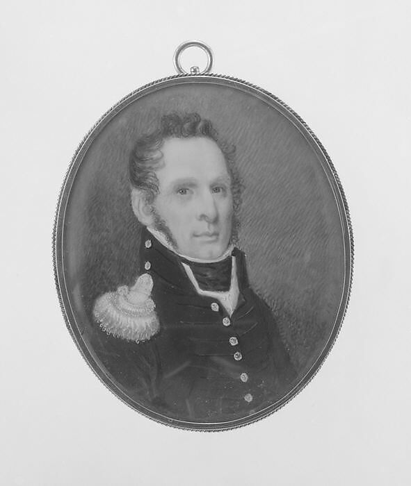 Portrait of a Gentleman, William M. S. Doyle (American, Boston, Massachusetts 1769–1828 Boston, Massachusetts), Watercolor on ivory, American 