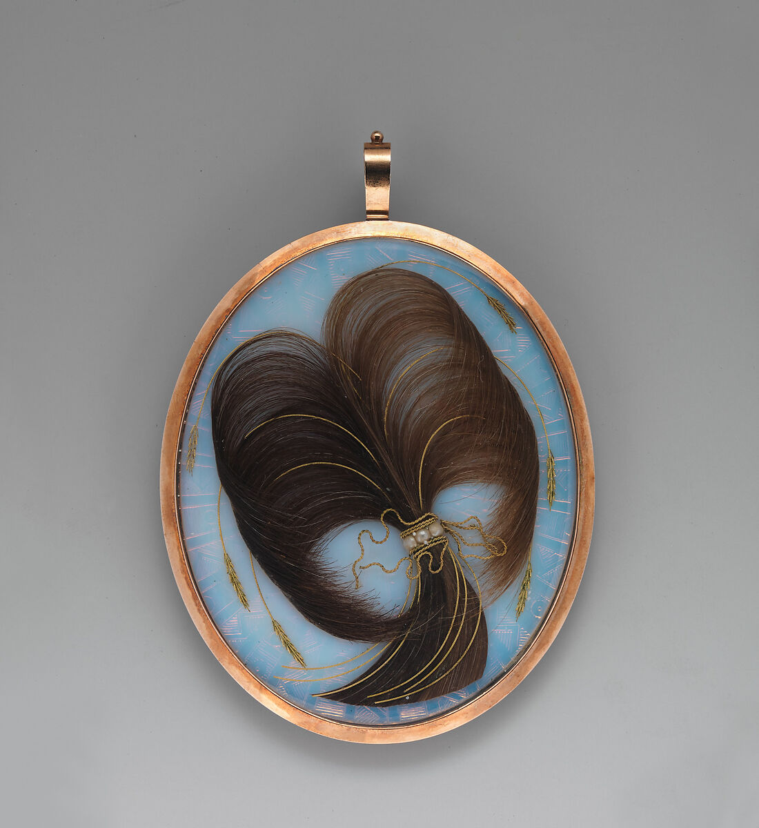 Portrait of a Lady, Robert Field (American (born England), Gloucestershire ca. 1769–1819 Kingston, Jamaica), Watercolor on ivory, American