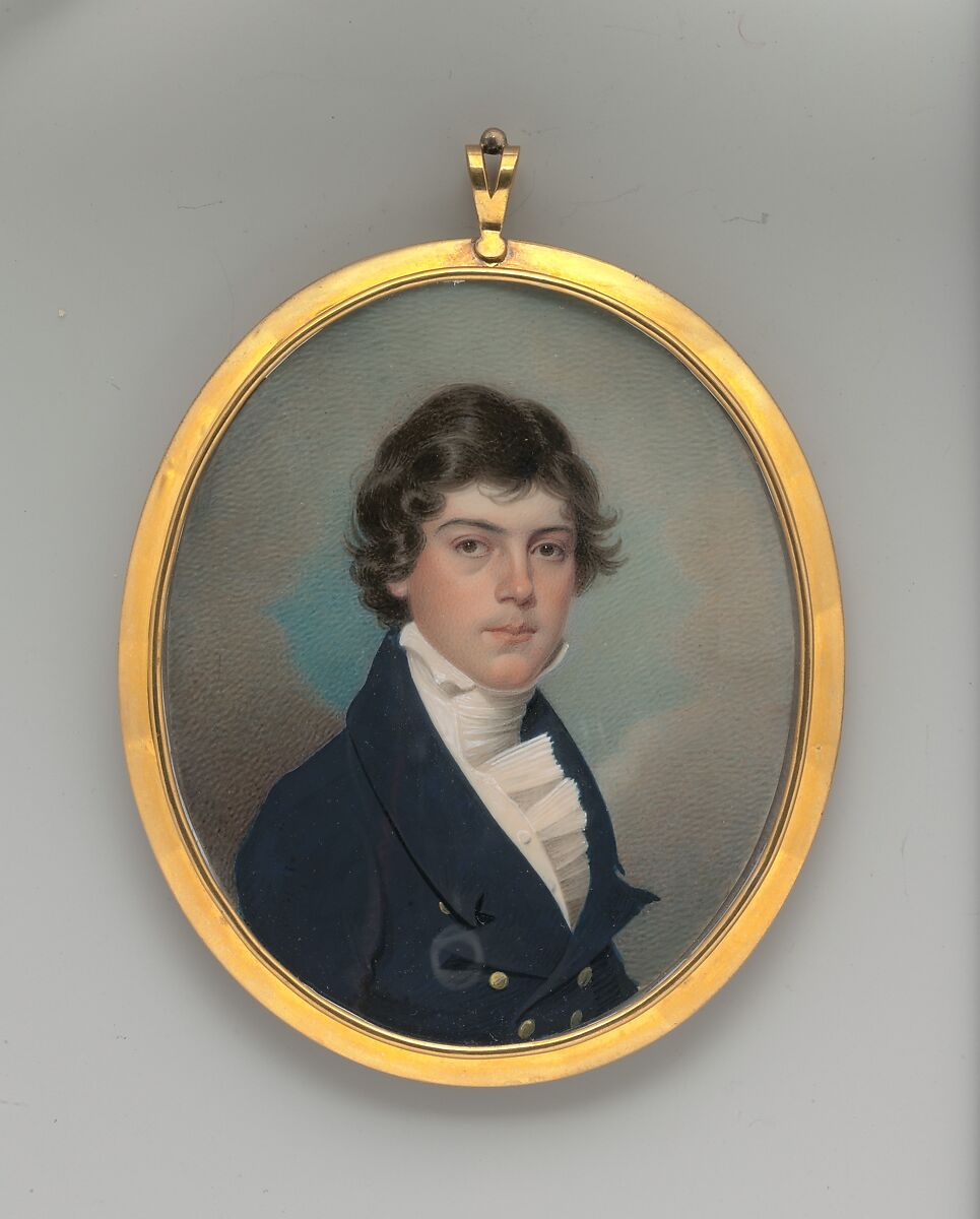 Isaac O'Brien L. McPherson, Charles Fraser (1782–1860), Watercolor on ivory, American 
