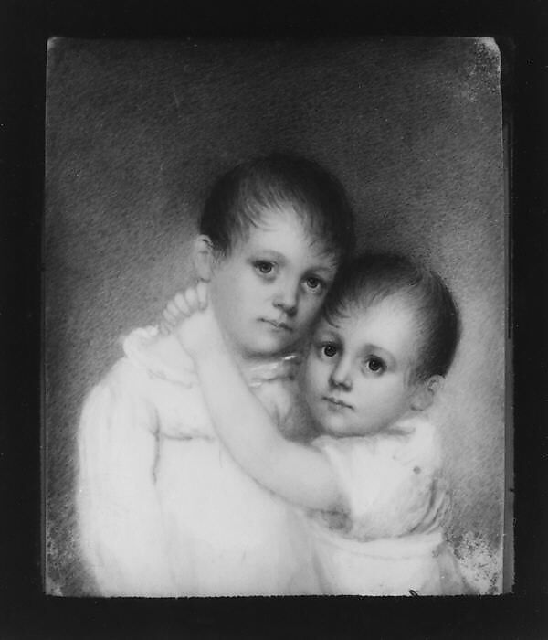 Anne Catherine Ward and John Ward, Anne Hall (1792–1863), Watercolor on ivory, American 