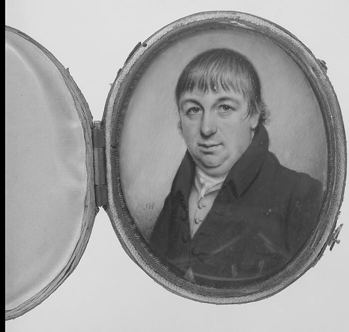 Samuel Goodwin, Sr., John Hazlitt (1767–1837), Watercolor on ivory, British 