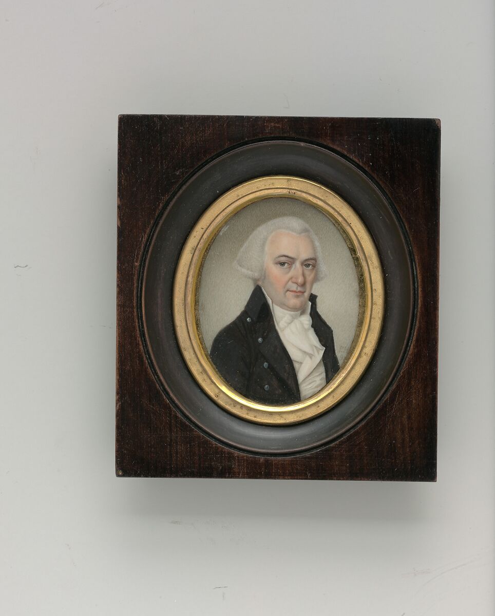 Gouverneur Morris, Pierre Henri (Paris ca. 1760–1822 New York), Watercolor on ivory, American 