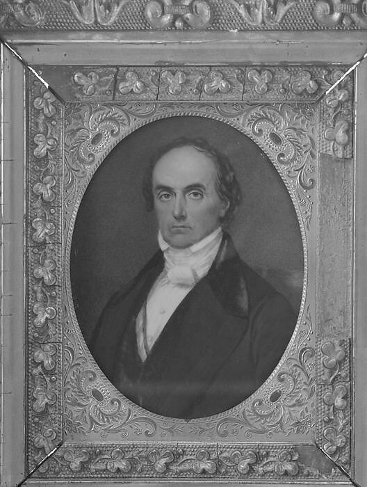 Daniel Webster, George Harrison Hite (1807–1880), Watercolor on ivory, American 