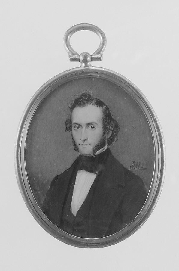 Charles A. Macy, Jacob Hart Lazarus (1822–1891), Watercolor on ivory, American 