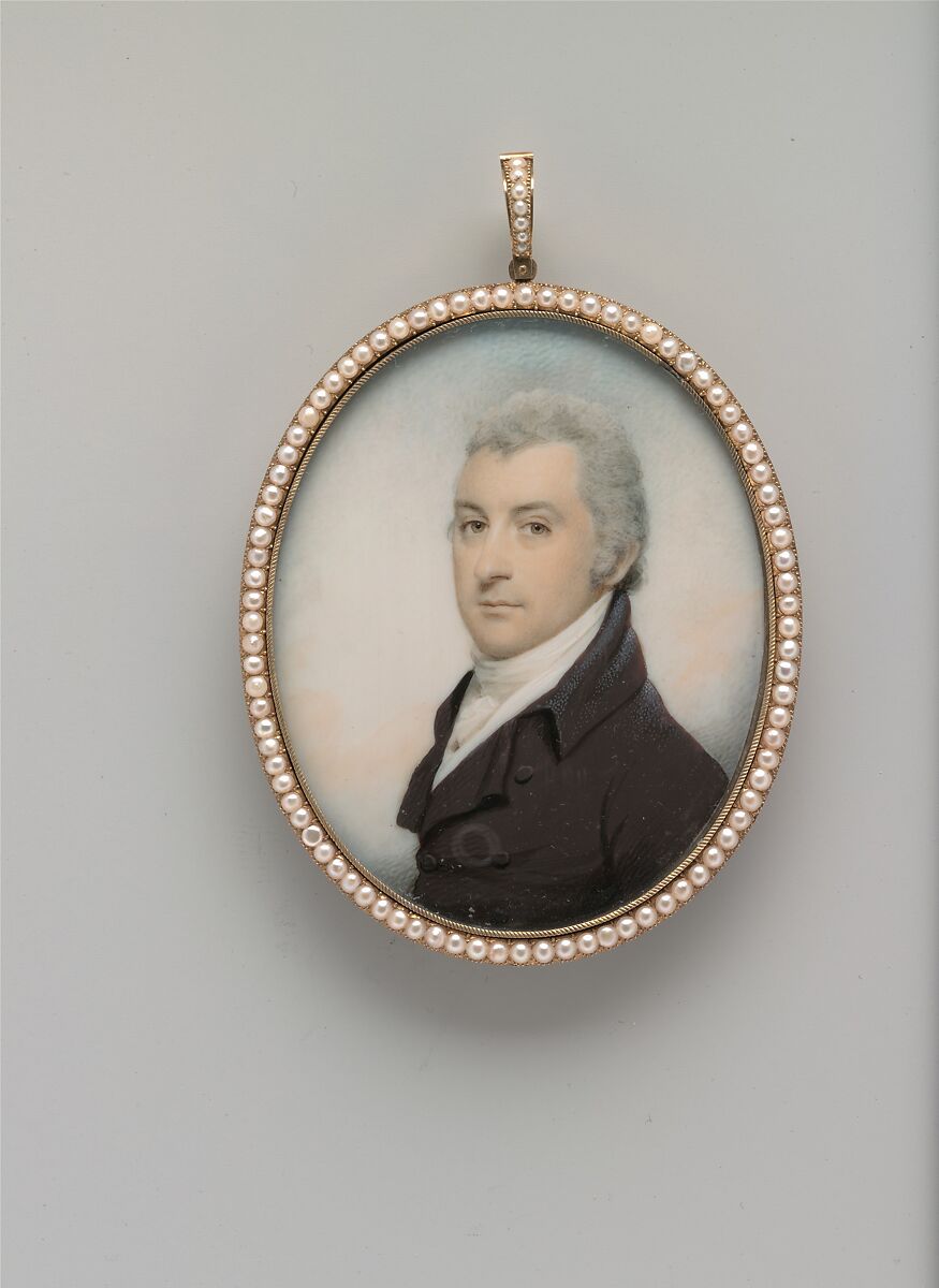 George Bethune, Edward Greene Malbone (1777–1807), Watercolor on ivory, American 