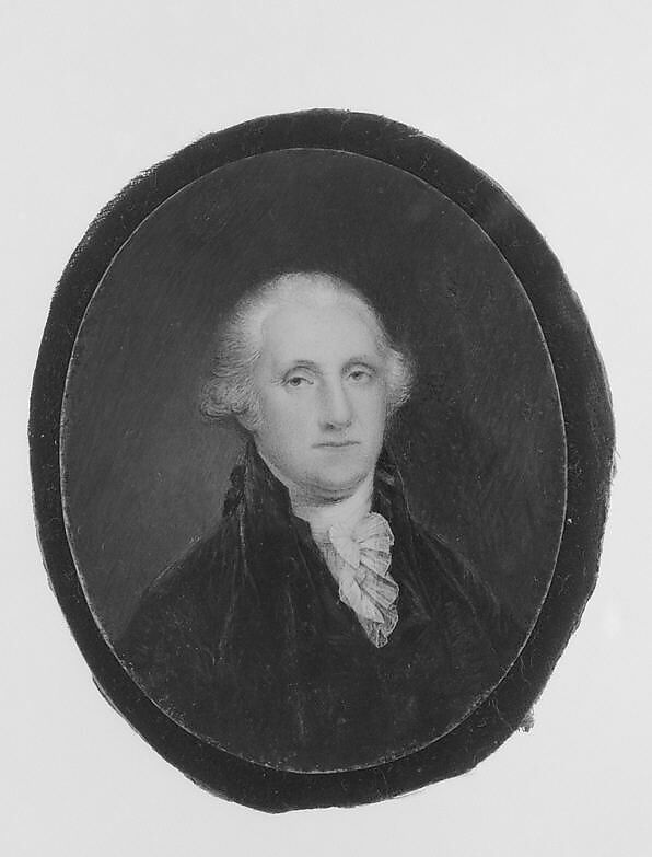 George Washington, Anna Claypoole Peale (1791–1878), Watercolor on ivory, American 