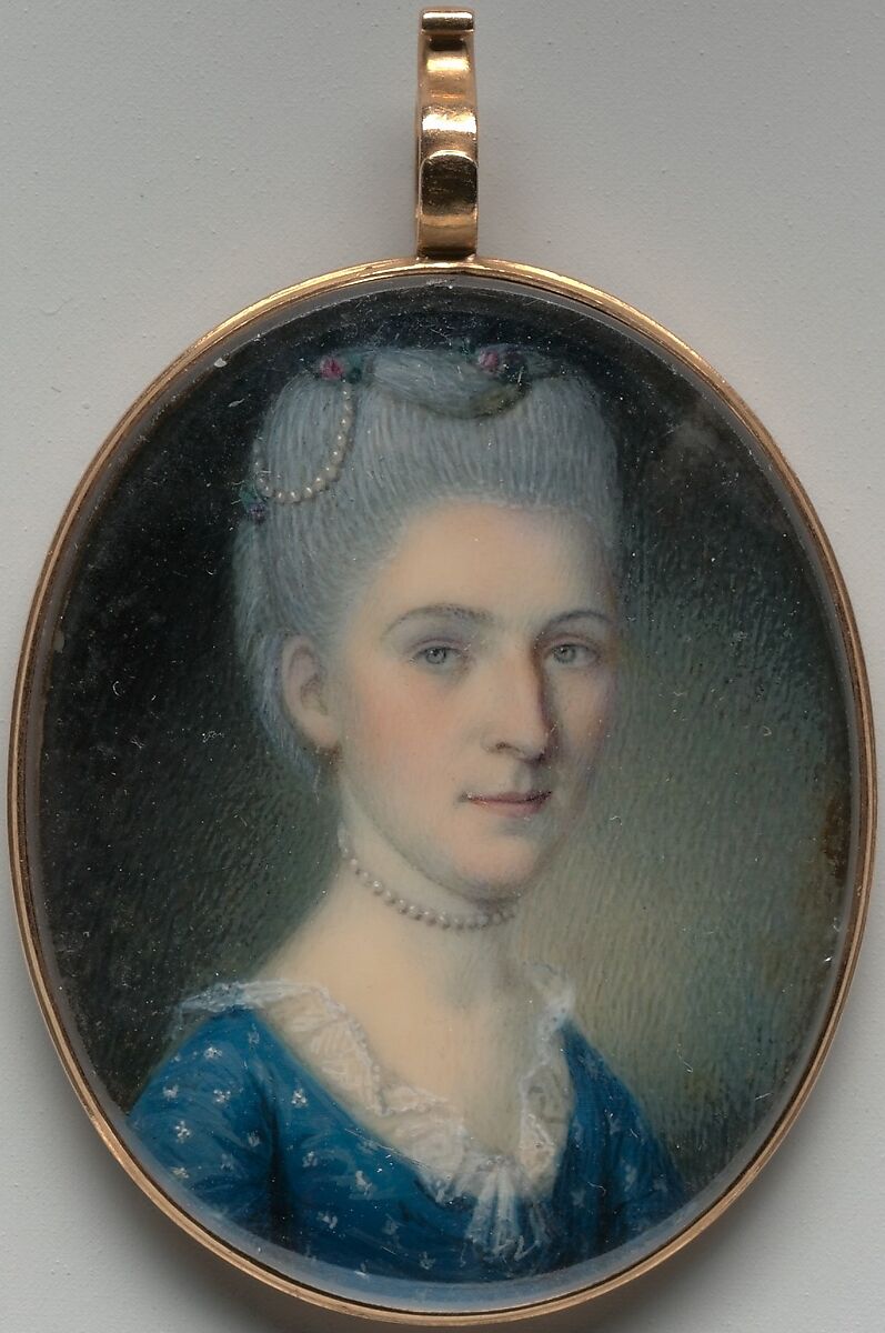 Mrs. Joseph Donaldson (Frances Johnston), Charles Willson Peale  American, Watercolor on ivory, American
