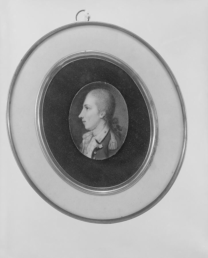 Richard Montgomery, Charles Willson Peale (American, Chester, Maryland 1741–1827 Philadelphia, Pennsylvania), Watercolor on ivory, American 