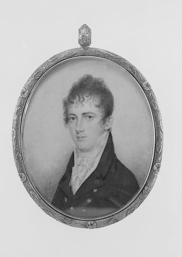 Dr. Henry Nicolls Kitchin, James Peale (American, Chestertown, Maryland 1749–1831 Philadelphia, Pennsylvania), Watercolor on ivory, American 