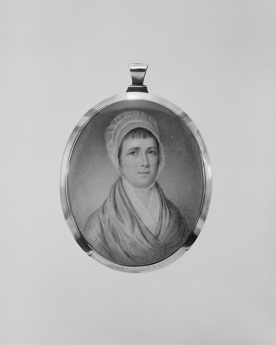 Beulah Elmy Twining (Mrs. Torbert), James Peale (American, Chestertown, Maryland 1749–1831 Philadelphia, Pennsylvania), Watercolor on ivory, American 