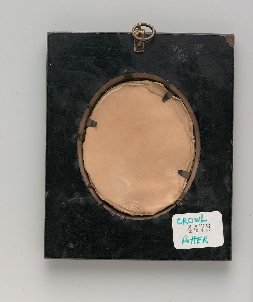 Portrait of a Gentleman, Edward Crowell Potter (active ca. 1825–30), Watercolor on ivory, American