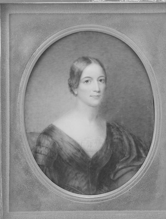 Ann King, Richard Morrell Staigg (1817–1881), Watercolor on ivory, American 