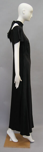 Evening dress, House of Vionnet (French, active 1912–14; 1918–39), silk, French