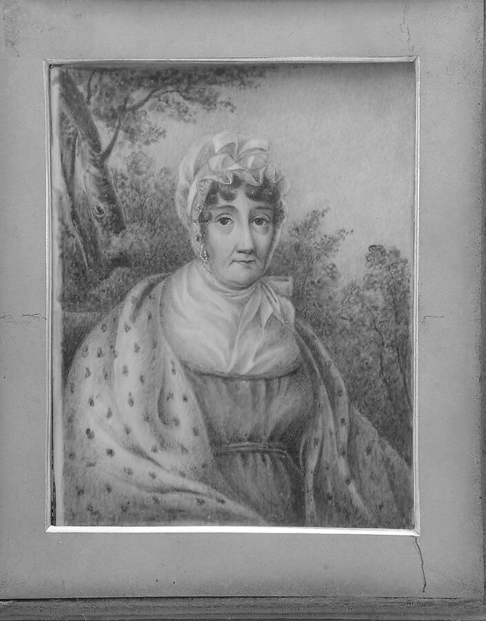Mrs. Teakes, Anne Teakes (active 1812–27), Watercolor on ivory, British 