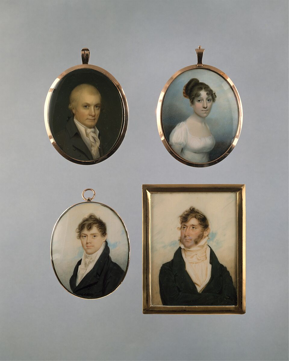 Benjamin Chew Wilcocks, Benjamin Trott (ca. 1770–1843), Watercolor on ivory, American
