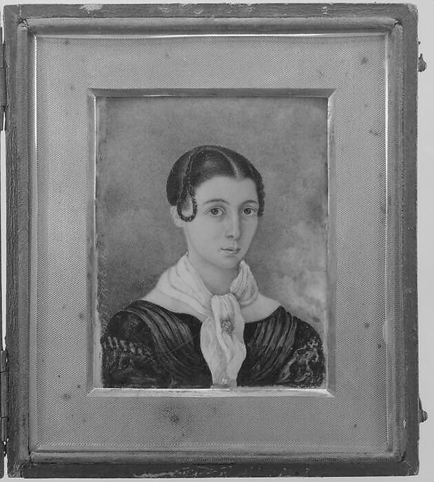 Charlotte Allard, Leopold Paul Unger (1812–1859), Watercolor on ivory, American 