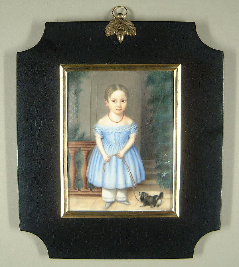 Mary R. Whitlock, Aramenta Dianthe Vail (1820–1888), Watercolor on ivory, American 