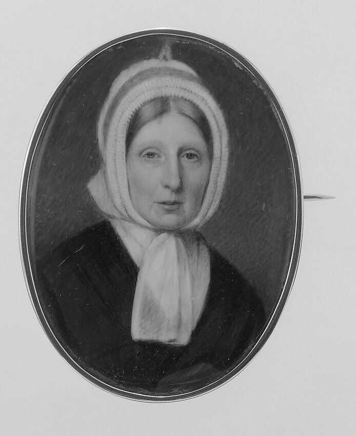 Portrait of a Lady, John Carlin (American, Philadelphia, Pennsylvania 1813–1891 New York), Watercolor on ivory, American 