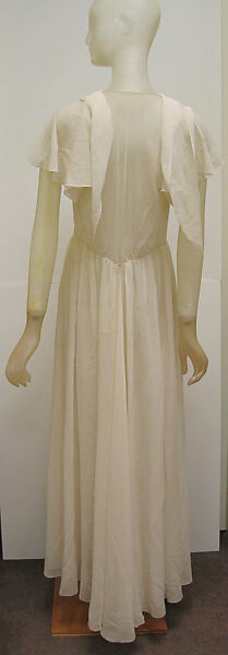 Nightgown, House of Vionnet (French, active 1912–14; 1918–39), silk, French