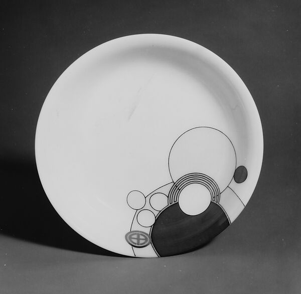Cereal Bowl, Designed by Frank Lloyd Wright (American, Richland Center, Wisconsin 1867–1959 Phoenix, Arizona), Porcelain, American, Japanese 