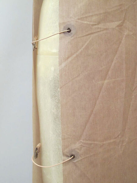 Dress, Helmut Lang (Austrian, born 1956), paper, synthetic, metal, Austrian