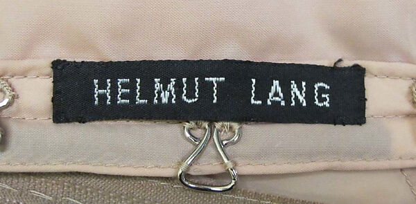 Dress, Helmut Lang (Austrian, born 1956), synthetic, Austrian