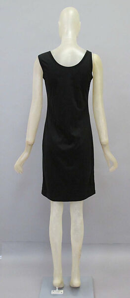 Ensemble, Helmut Lang (Austrian, born 1956), (a) silk, silk/synthetic; (b) cotton; (c, d) leather, rubber; (e) leather, metal, Austrian