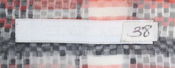 Ensemble, Helmut Lang (Austrian, born 1956), (a, c) synthetic; (b, f) synthetic, metal; (d) cotton, metal; (e) watersnake, metal; (g, h) leather, Austrian