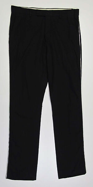 Ensemble, Helmut Lang (Austrian, born 1956), (a, c) synthetic; (b, f) synthetic, metal; (d) cotton, metal; (e) watersnake, metal; (g, h) leather, Austrian