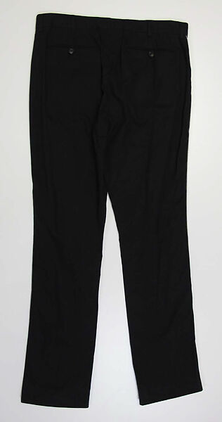 Ensemble, Helmut Lang (Austrian, born 1956), (a, c) synthetic; (b, f) synthetic, metal; (d) cotton, metal; (e) watersnake, metal; (g, h) leather, Austrian