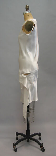 Dress, Helmut Lang (Austrian, born 1956), silk, synthetic, Austrian