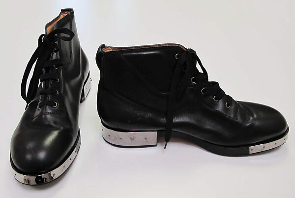 Ensemble, Helmut Lang (Austrian, born 1956), (a) wool; (b) synthetic; (c, d) leather, metal, Austrian