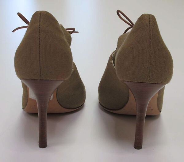 Ensemble, Helmut Lang (Austrian, born 1956), (a–c) cotton; (d) cotton, synthetic; (e, f) cotton, leather, Austrian